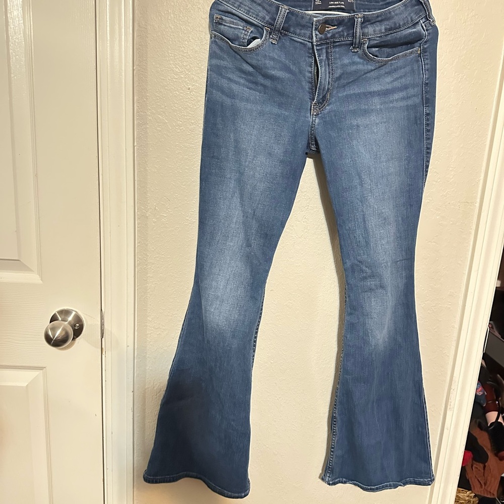Hollister Classic Blue Flare Jeans